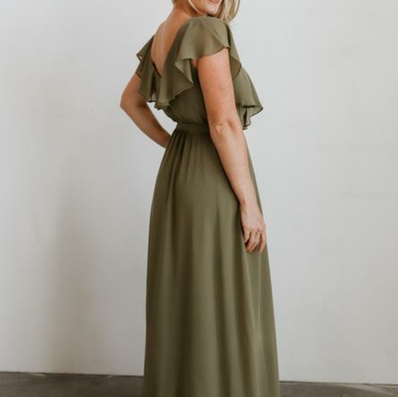 Katya Ruffle Maxi Dress - Picture 9 of 12
